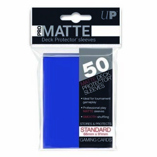 Protèges Cartes 50 pièces – Bleu – PRO-MATTE – Standard – 9 cm