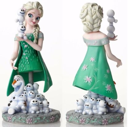 Elsa – Buste – La Reine Des Neiges « Fever » – Résine – 22cm – 22 cm