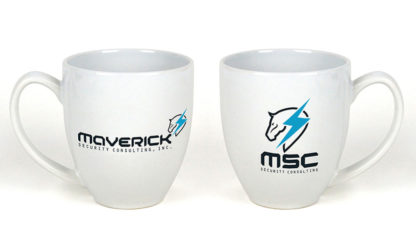 Mug – Metal Gear Rising – MSC Logo (White)