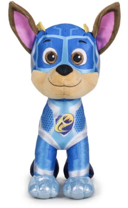 Peluche – Chase – Paw Patrol Super Mighty Pups – 27 cm
