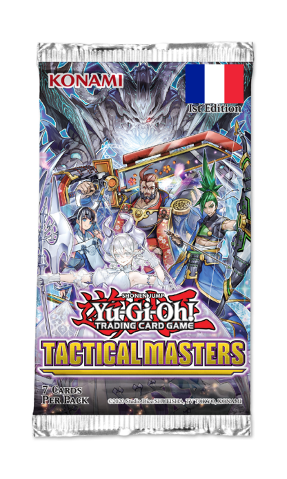 JCC – Booster sous blister – Booster Tactical Masters – Yu-Gi-Oh! (FR)