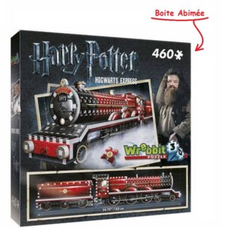 Puzzle 3D – Harry Potter – Poudlard Express – 460 pièces – Boite Abimée – 63 cm