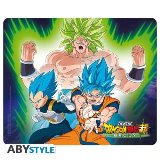 Tapis de Souris – Dragon Ball Super – Broly Vs Goku & Vegeta – 23 cm