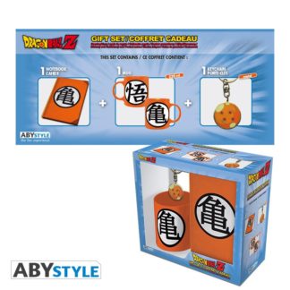 Gift Pack Dragon Ball – Mug 320cl + Keyring + Cahier « Kame Symbol »