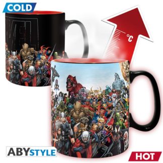 ABYSTYLE Mug – Thermo Réactif – Marvel – Heros – 460 ml