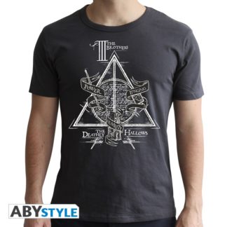 T-shirt Harry Potter – Deathly Hallows – L
