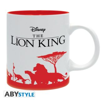 ABYSTYLE Mug – Le Roi Lion – Groupe – Subli – 12 cm – 320 ml