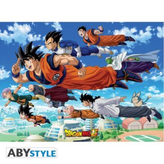 Poster – Dragon Ball Super – « Groupe Goku » roulé filmé (91,5×61)