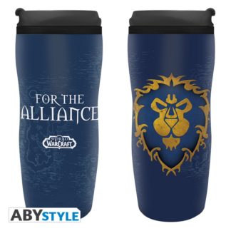 Mug de voyage – World of Warcraft – Alliance – 18 cm – 460 ml