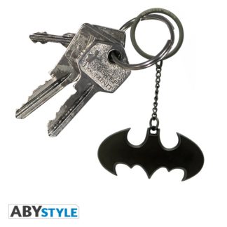 ABYSTYLE Porte-clefs 3D Métal – Logo – Batman