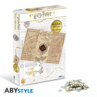 Puzzle 1000 pièces – Harry Potter – Carte du Maraudeur  – 320 ml
