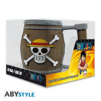Mug 3D – Tonneau – One Piece – 500ml – 350 ml