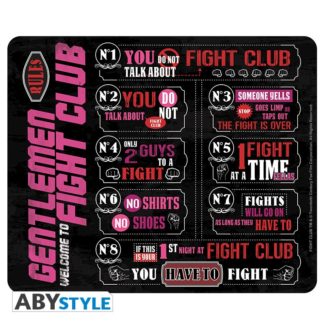 Tapis de souris – Les règles du Fight Club – Fight Club – 23.5 cm