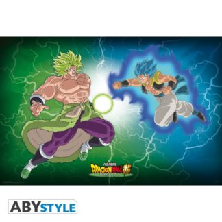 Poster – Dragon Ball Broly – « Broly VS Gogeta » – roulé filmé (91.5×61)