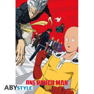 Poster – One Punch Man  Artwork Saison 2 – roulé filmé (91.5×61)