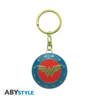 Porte-Clef 3D PVC – Bouclier – Wonder Woman – 4.8 cm