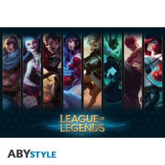 Poster – League Of Legends – Champions – roulé filmé (91.5×61)