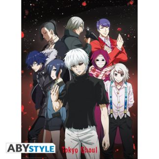 Poster – Tokyo Ghoul – Groupe – 52 cm