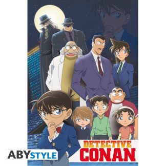 Poster – Détective Conan – Groupe – roulé filmé (91.5×61) – 91.5 cm