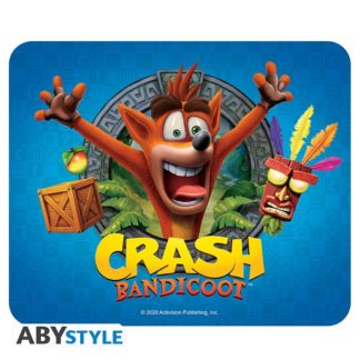 Tapis de souris souple – Crash Brandicoot – Crash – 21.5 cm