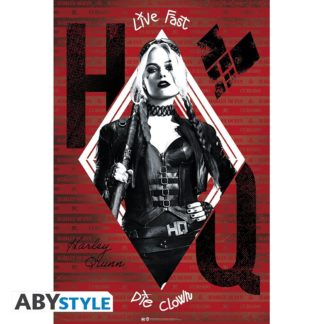 Poster – Suicide Squad 2 – Harley Quinn – roulé filmé (91.5×61) – 91.5 cm