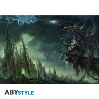 Poster – World of Warcraft – Illidan Hurlorage – roulé filmé (91.5×61) – 91.5 cm
