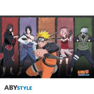 Poster – Naruto Shippuden – Naruto & alliés – roulé filmé (91.5×61) – 91.5 cm