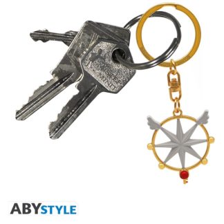 ABYSTYLE Porte-clefs 3D – Card Captor Sakura – Clé du sceau sacré – 4 cm