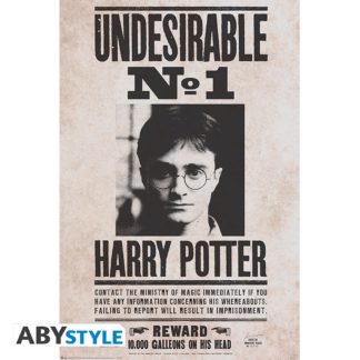 Poster – Harry Potter – Indésirable n°1 – roulé filmé (91.5×61) – 91.5 cm