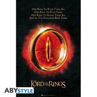 Poster – Lord of the Rings – Anneau unique – roulé filmé (91.5×61) – 91.5 cm
