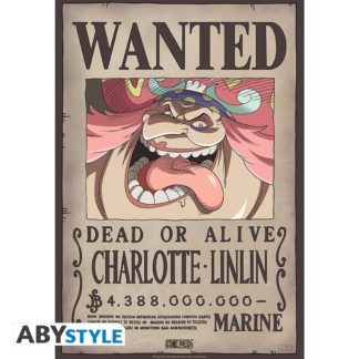 Poster – One Piece – « Wanted Charlotte Linlin » (52×35)