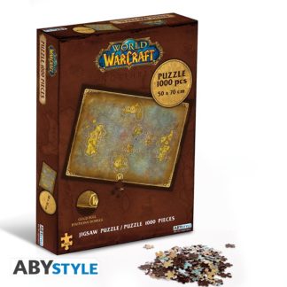 ABYSTYLE Puzzle – World Of Warcraft – Carte d’Azeroth – 1000 pcs