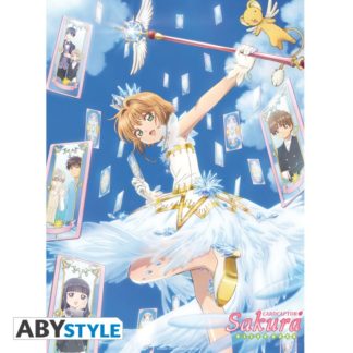 Poster – Cardcaptor Sakura – Sakura & cartes (52×38)
