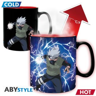 ABYSTYLE Mug – Thermo Réactif – Kakashi & Itachi – Naruto – 460 ml