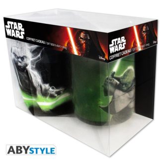 Gift Pack – Mug + T-shirt Star Wars – Yoda – M – 460 ml