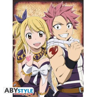 Poster – Fairy Tail – « Natsu et Lucy » – (52×38)