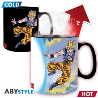 ABYSTYLE Mug – Thermo Réactif – Dragon Ball – Goku Vs Buu – 460 ml