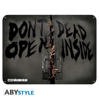 Plaque Métalique – The Walking Dead – Zombies