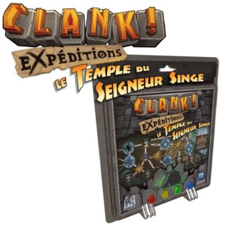 Clank – Expeditions: Le Temple du Seigneur Singe – Extension – Jeu de plateau