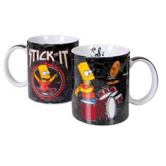 Mug – Simpsons – Bart Batteur + boîte cadeau