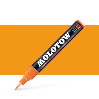 Softliner fluorescent rèactif UV – GRAFX UV – Orange – 1mm – #004 – 16 cm