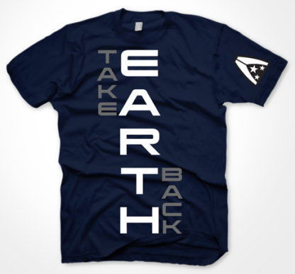 T-shirt Blizzard – Mass Effect 2 – Take Earth Back – L