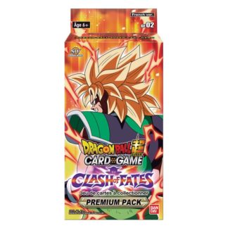 JCC – Premium booster Pack « Broly – Clash of Fates » GE02 – Dragon Ball Super (FR)