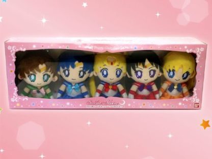 Peluche – Sailor Moon – Assortiment des 5 – 20 cm