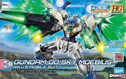 Bandai High Grade – OO Gundam Type New MS Sky Moebius – Gundam – 12 cm – 1/144