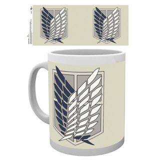 Mug – Attack on Titan – Badge Bataillon d’Exploration – Subli – 320 ml