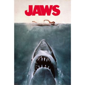 Poster – Jaws – Key Art – poster roulé filmé (91.5×61)