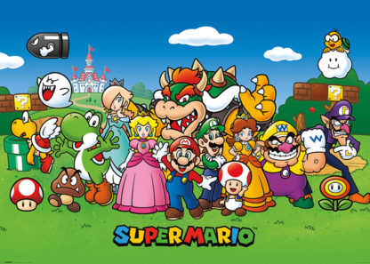 Poster – Super Mario – Nintendo – 140 cm