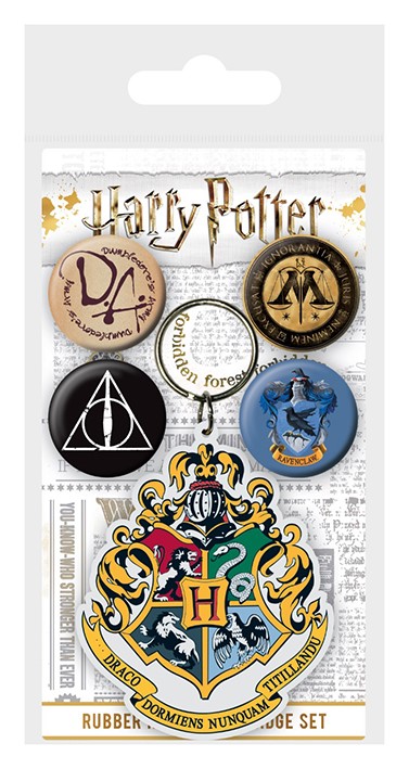 Pack – Porte-clés & badges – Harry Potter