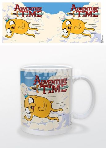 Pyramid Mug – Adventure Time – Finn & Jack